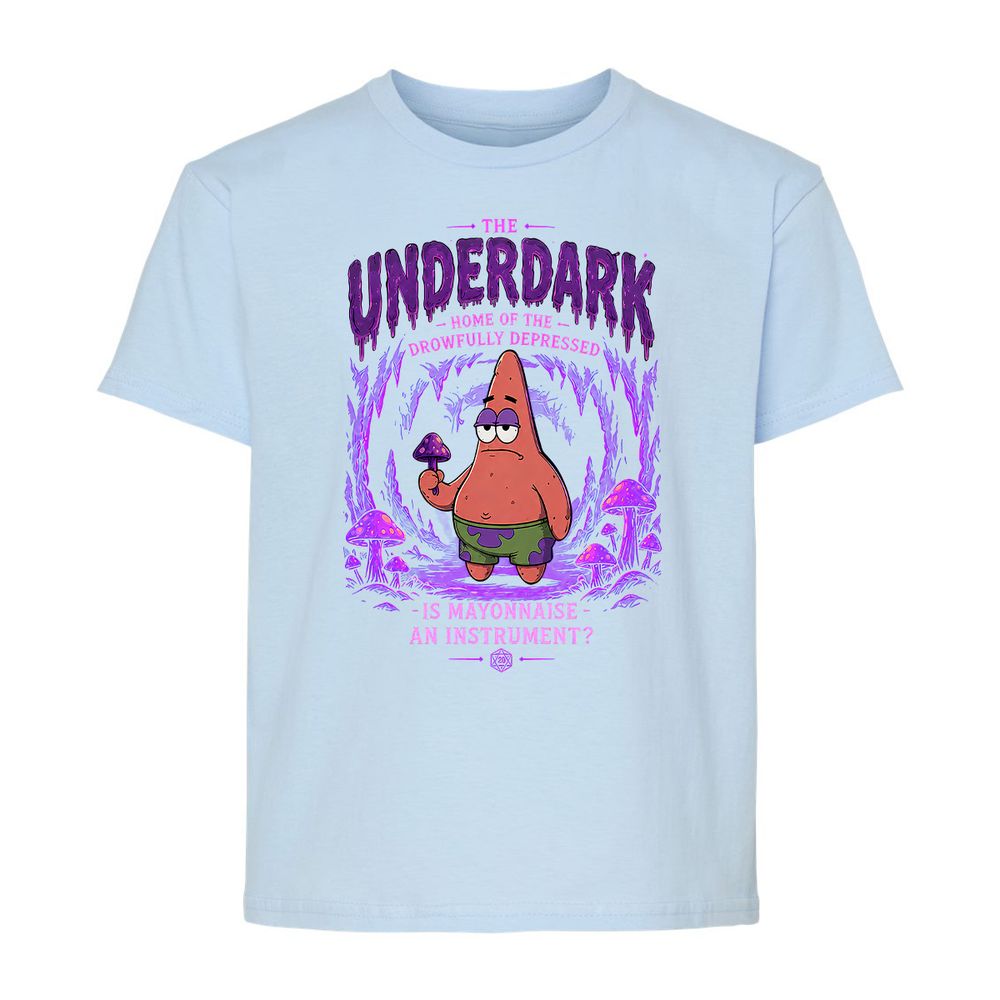 The Underdark Kids T-Shirt - Light Blue - 6