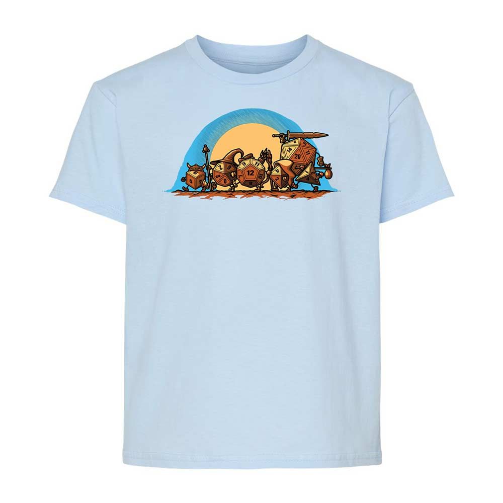 The Fellowship Of The Dice Kids T-Shirt - Light Blue - 6