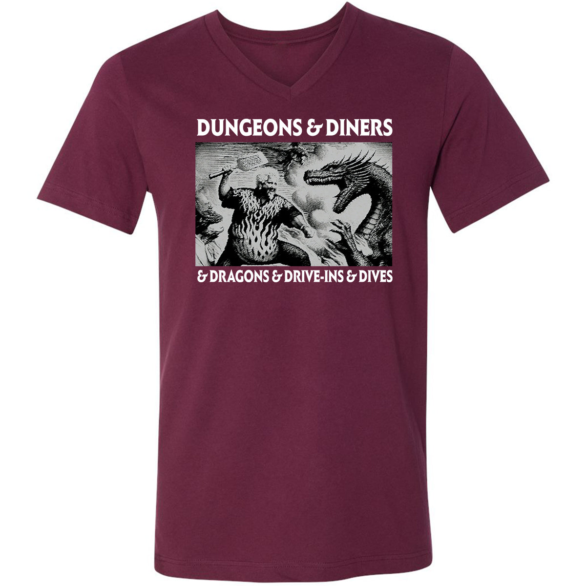 Dungeons & Diners - Maroon - 6