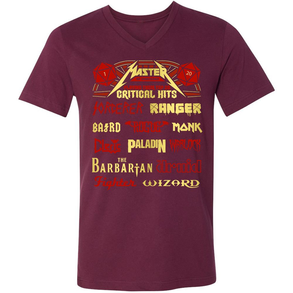 Master of Dungeons Festival – Critical Hits RPG2 - Maroon - 6