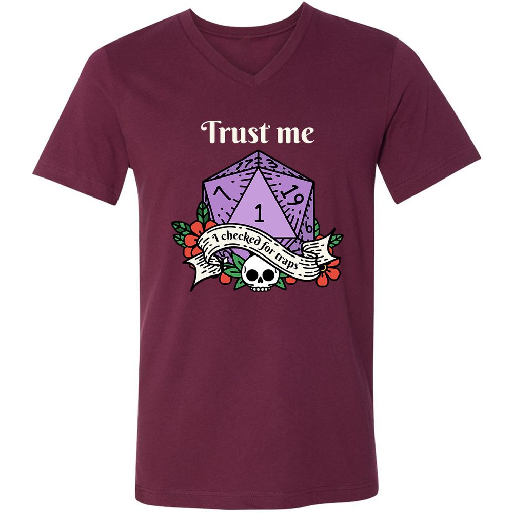 Trust Me I Checked for Traps - Maroon - 6