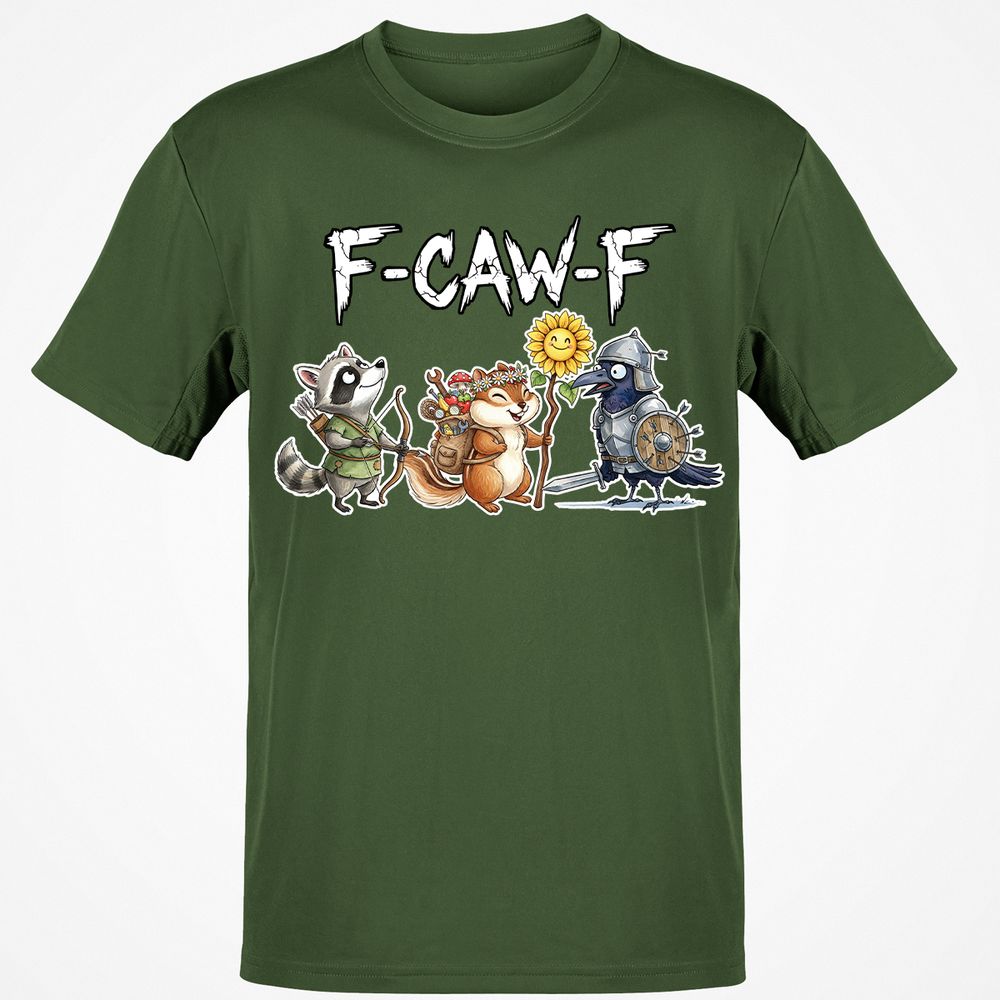 F-CAW-F Adventuring party Classic Unisex T-Shirt - Military Green - 6