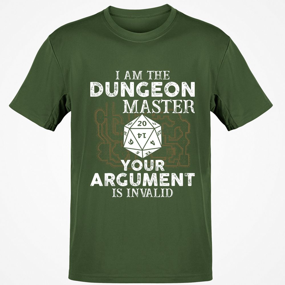 I Am the Dungeon Master – Your Argument Is Invalid - Military Green - 6