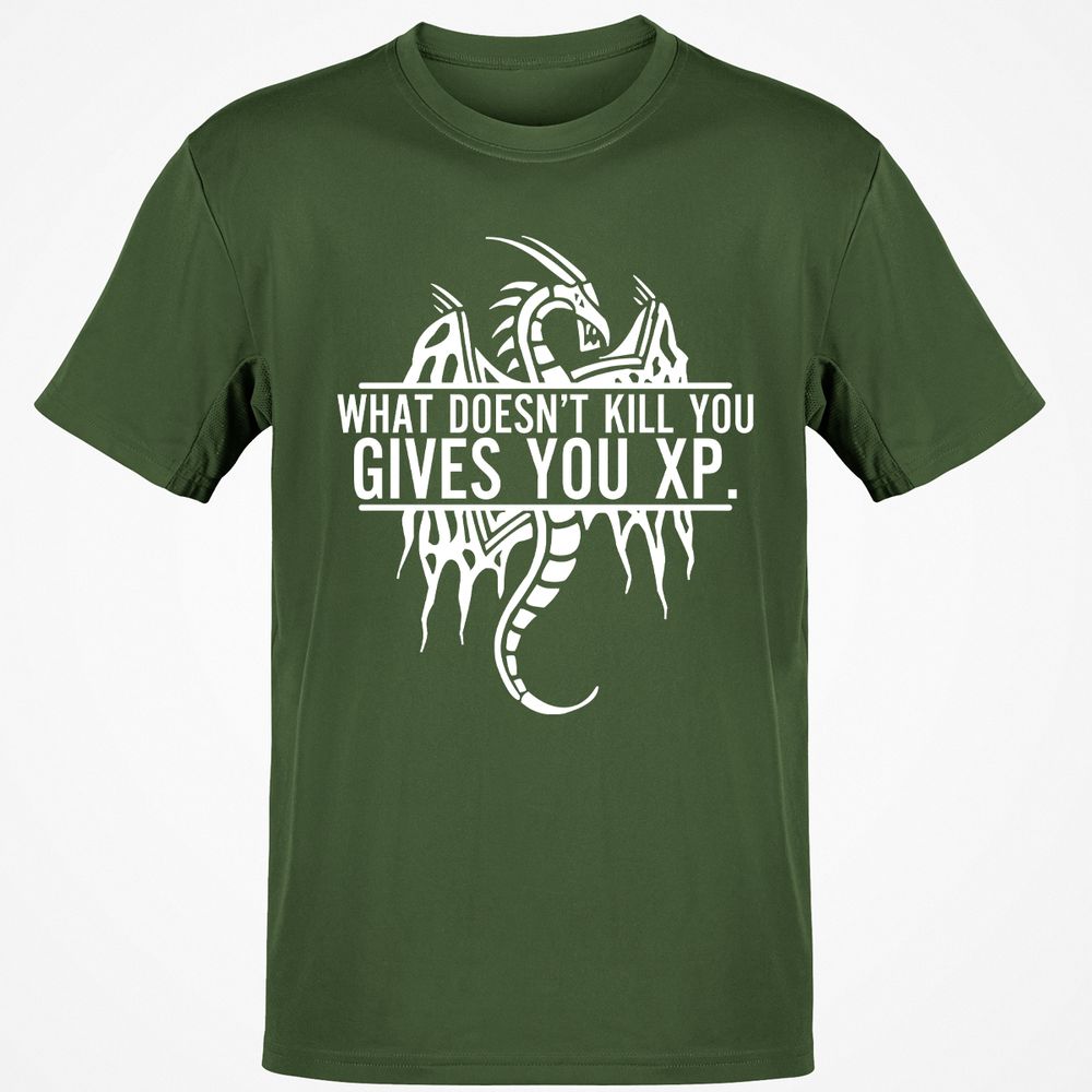 What Doesn't Kill You Classic Unisex T-Shirt - Military Green - 6