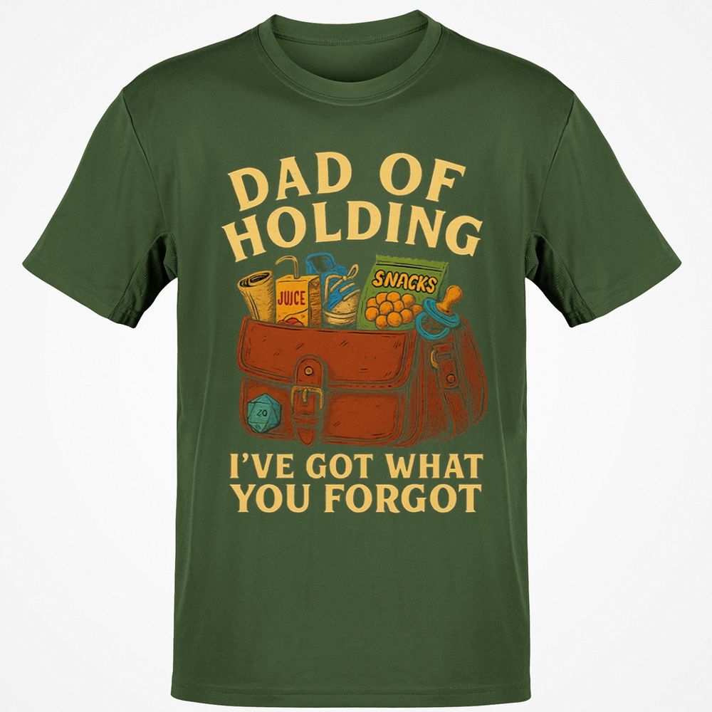 Dad Of Holding Classic Unisex T-Shirt - Military Green - 6