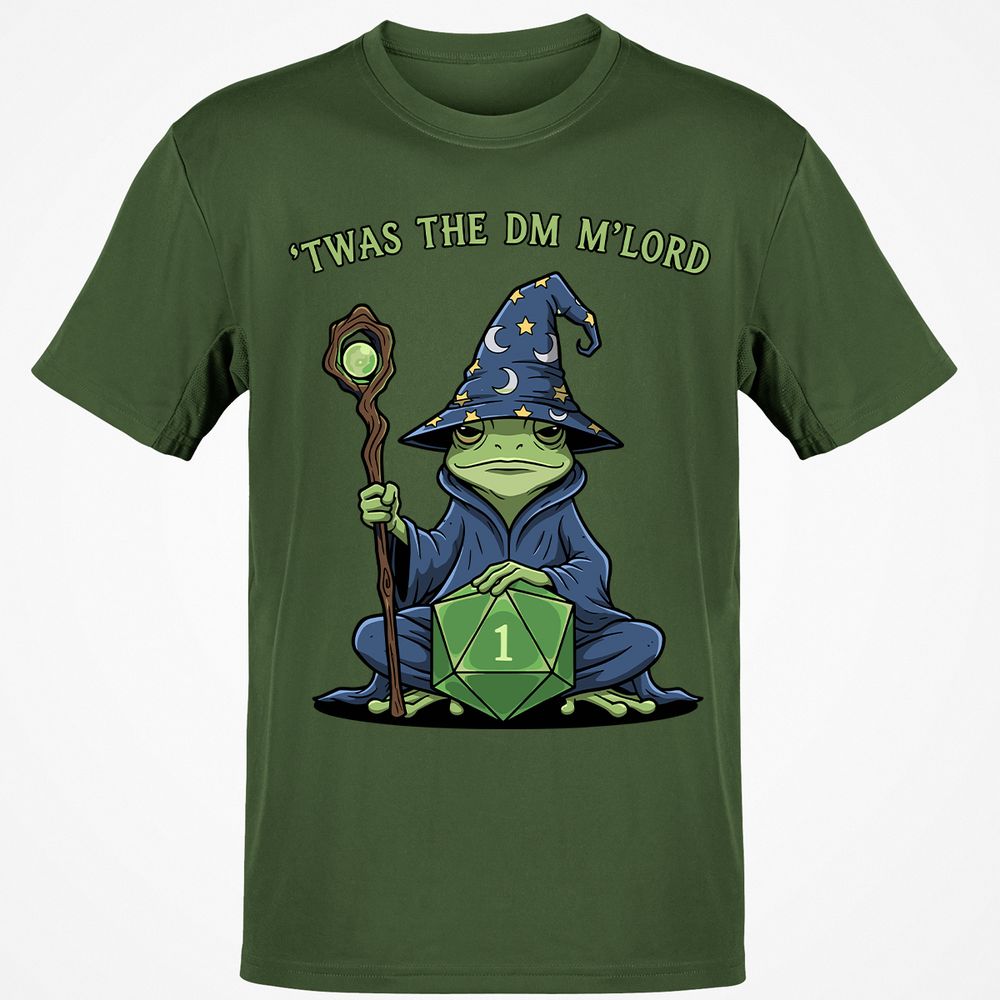 Twas the DM M’lord Classic Unisex T-Shirt - Military Green - 6