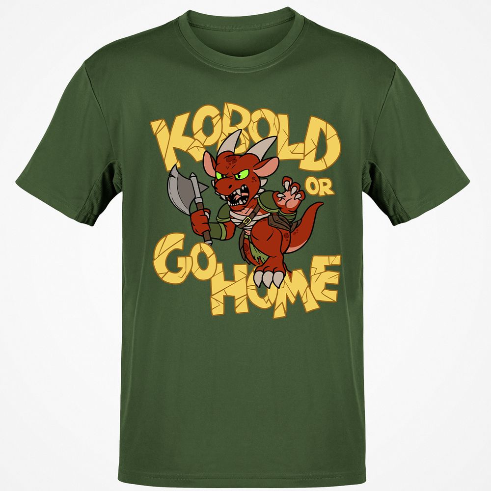 Kobold Or Go Home T-Shirt - Military Green - 6