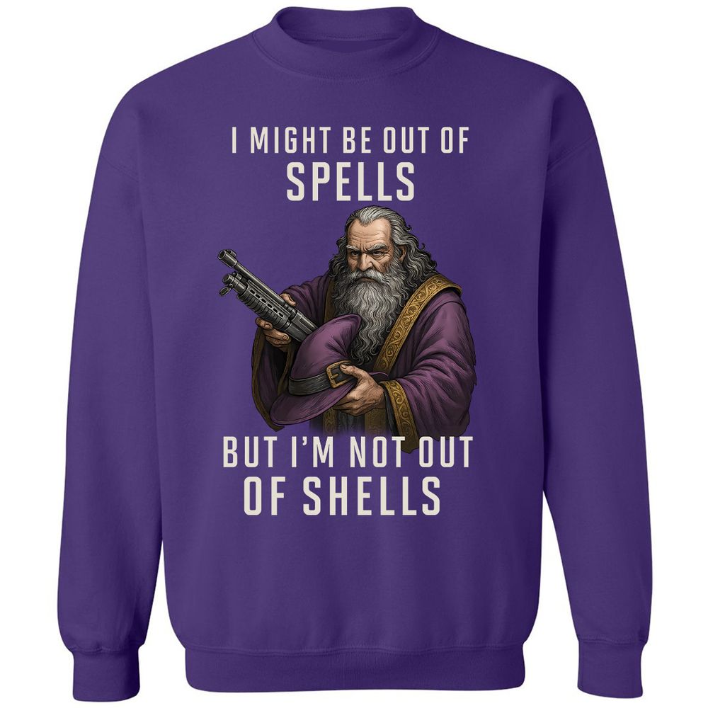 Not Out Of Shells Classic Unisex Sweatshirt - Purple - 6