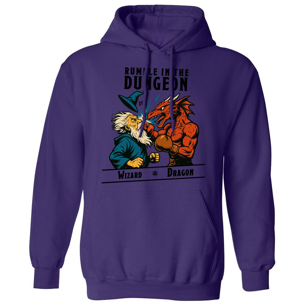 Rumble in the Dungeon Classic Unisex Hoodie - Purple - 6