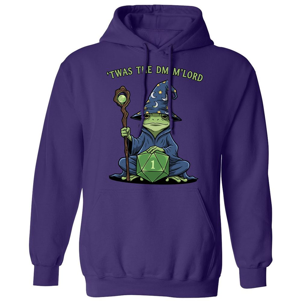Twas the DM M’lord Classic Unisex Hoodie - Purple - 6