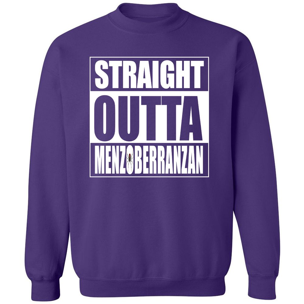 Straight Outta Menzoberranzan Classic Unisex Sweatshirt - Purple - 6