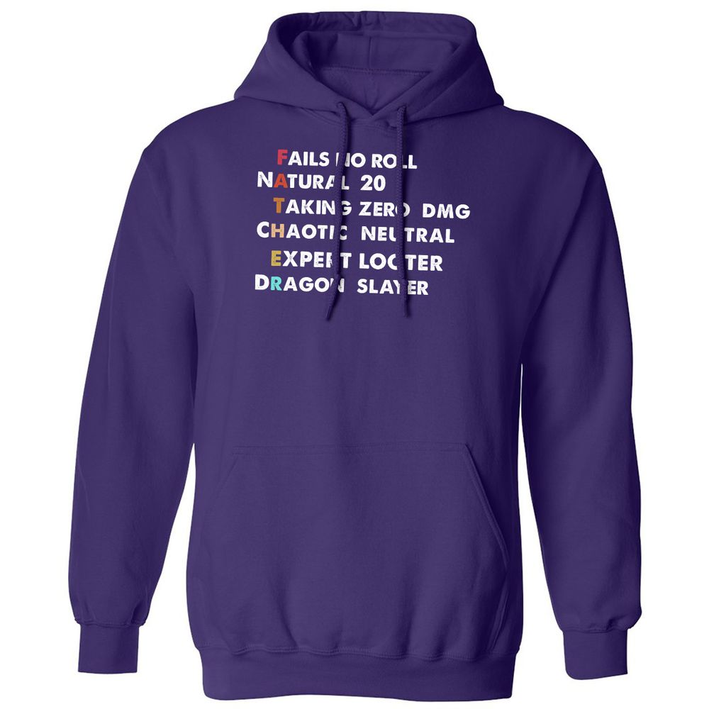 Father D&D Classic Unisex Hoodie - Purple - 6