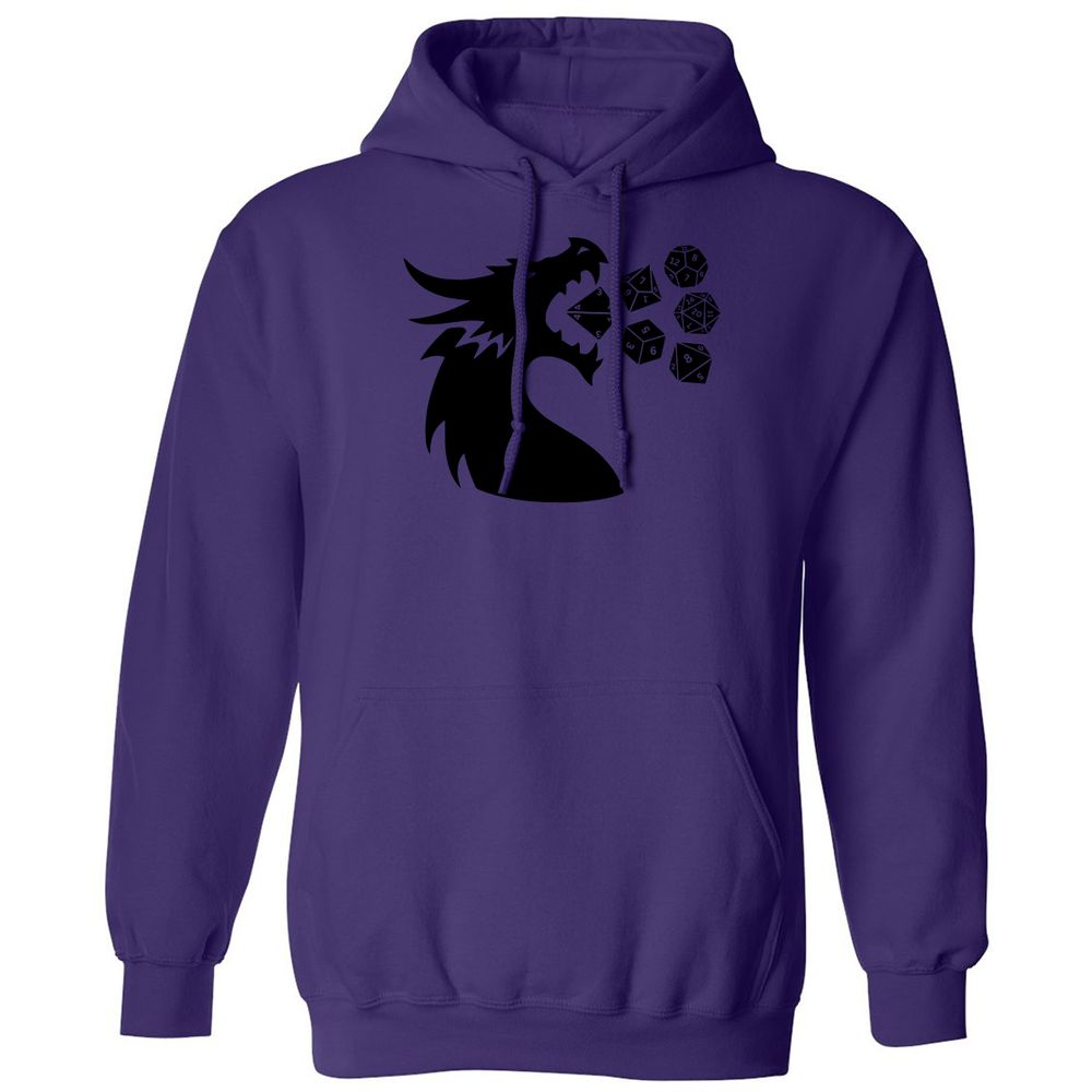 Pac And Dragon Classic Unisex Hoodie - Purple - 6