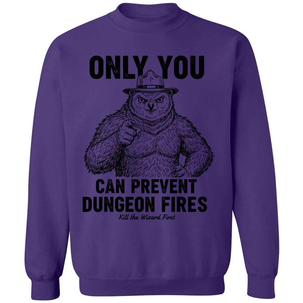 Only You Can Prevent Dungeon Fires - Purple - 6