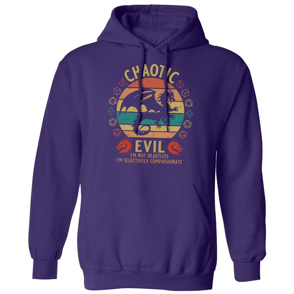 Chaotic Evil Classic Unisex Hoodie - Purple - 6
