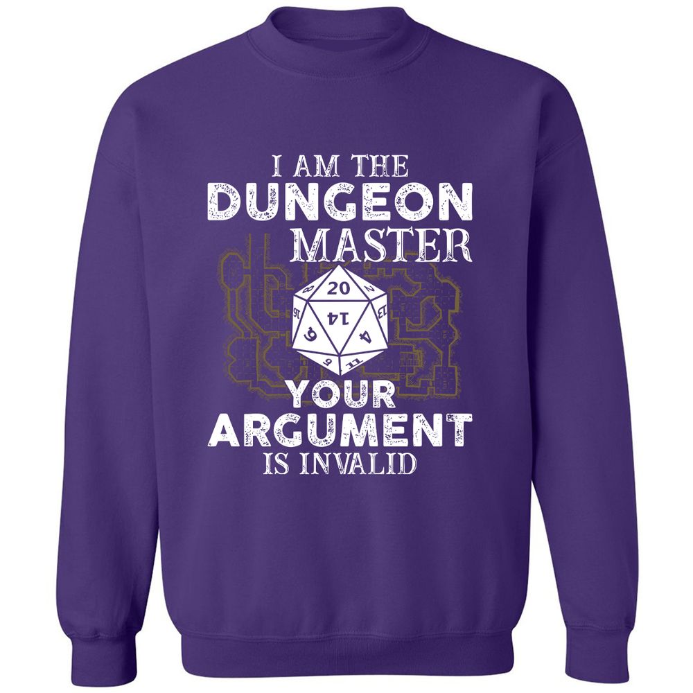 I Am the Dungeon Master – Your Argument Is Invalid - Purple - 6