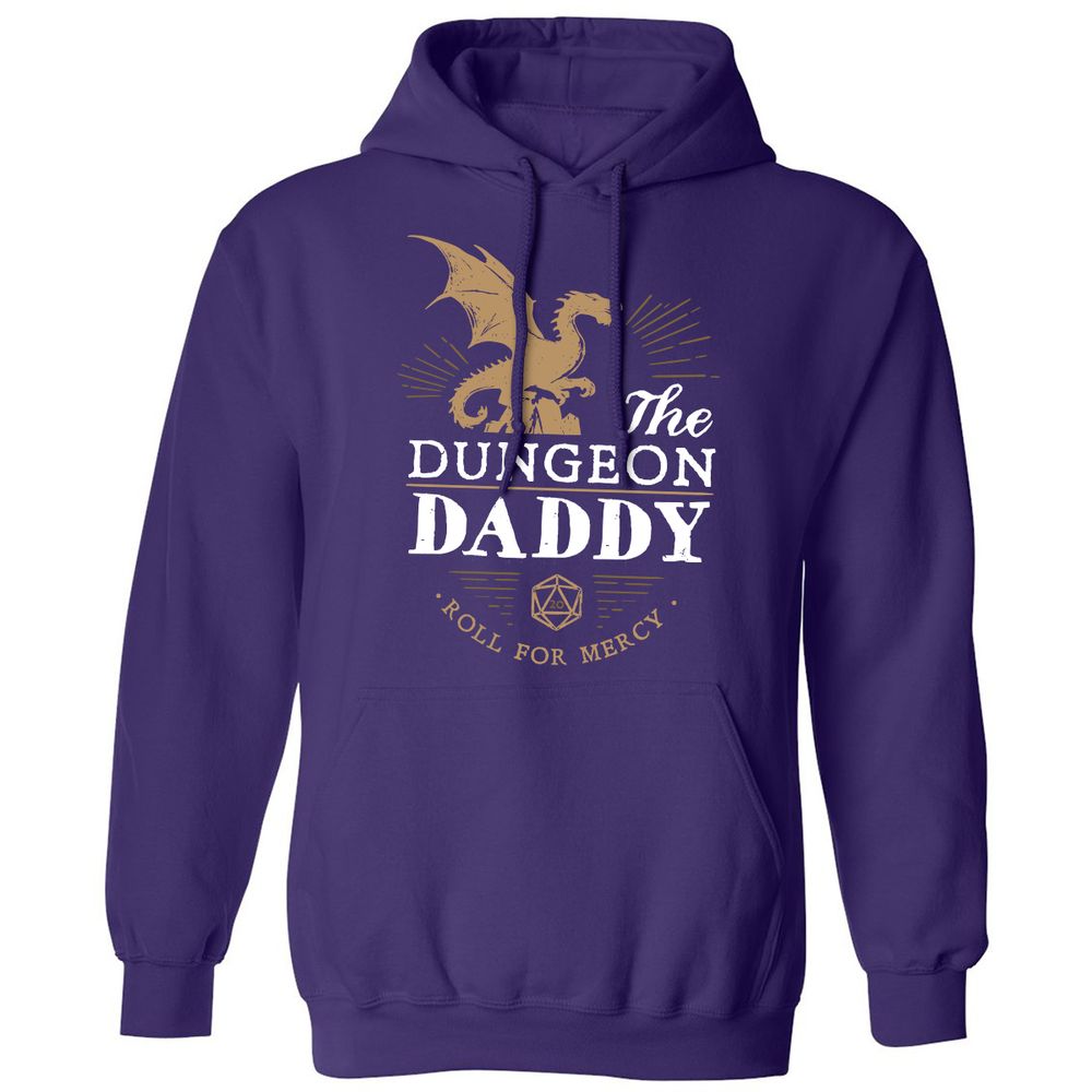 Dungeon Daddy Roll For Mercy Classic Unisex Hoodie - Purple - 6