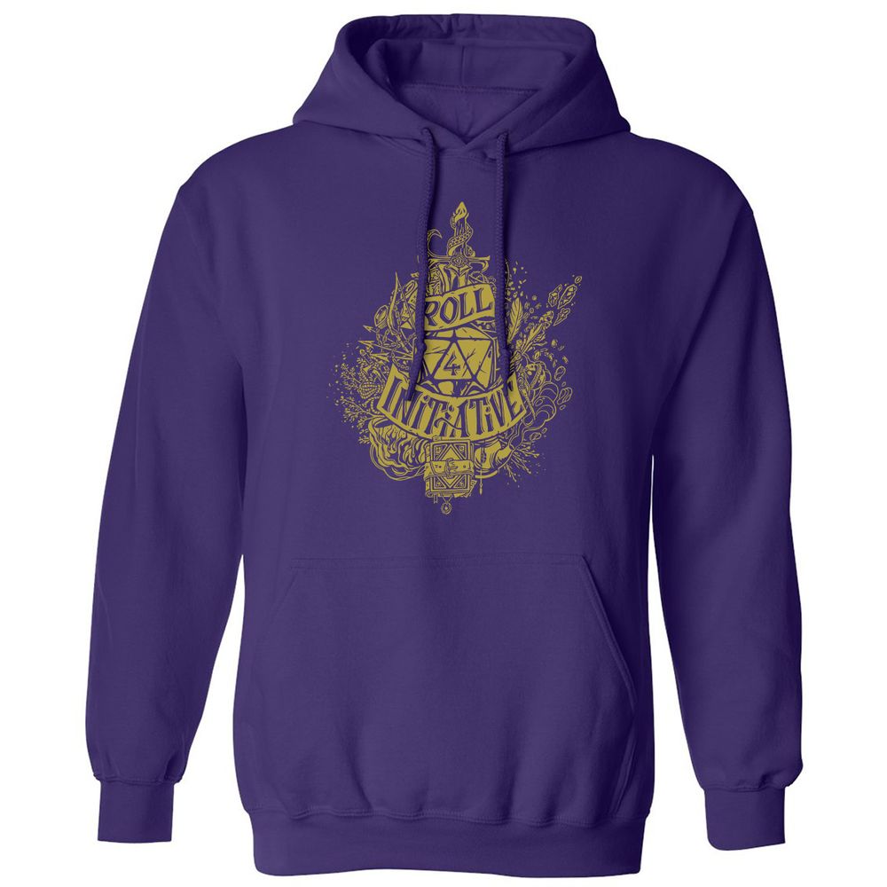 Roll Initiative Classic Unisex Hoodie - Purple - 6