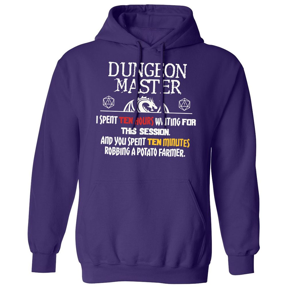 Dungeon Master Chaos Meme Classic Unisex Hoodie - Purple - 6