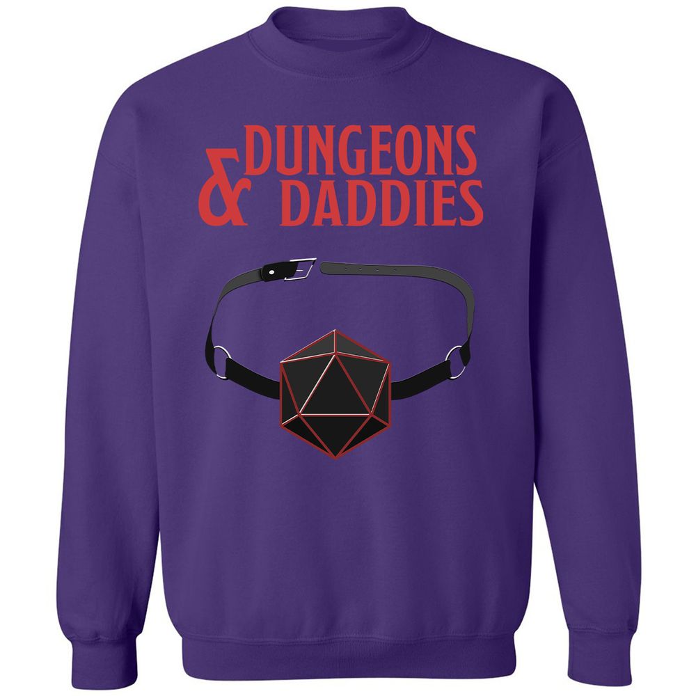 Dungeons And Daddies Classic Unisex Sweatshirt - Purple - 6