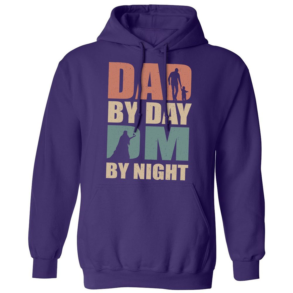 Dad By Day DM By Night - Purple - 6