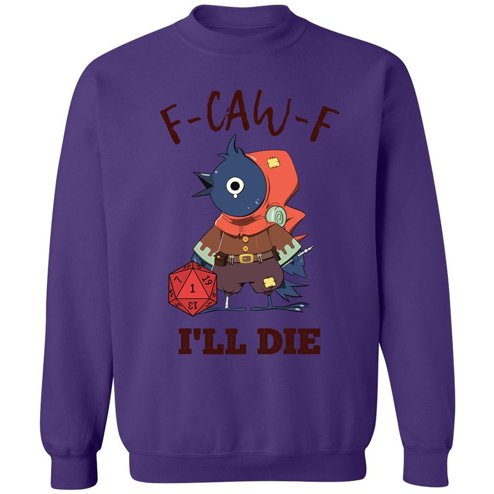 Classic Unisex Sweatshirt - White - Purple - 6