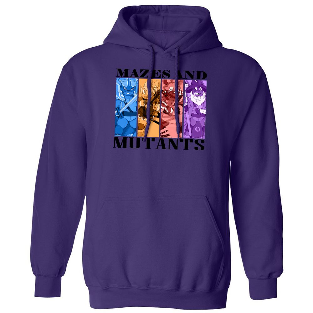 Mazes & Mutants Classic Unisex Hoodie - Purple - 6