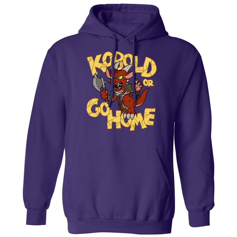 Kobold Or Go Home Classic Unisex Hoodie - Purple - 6