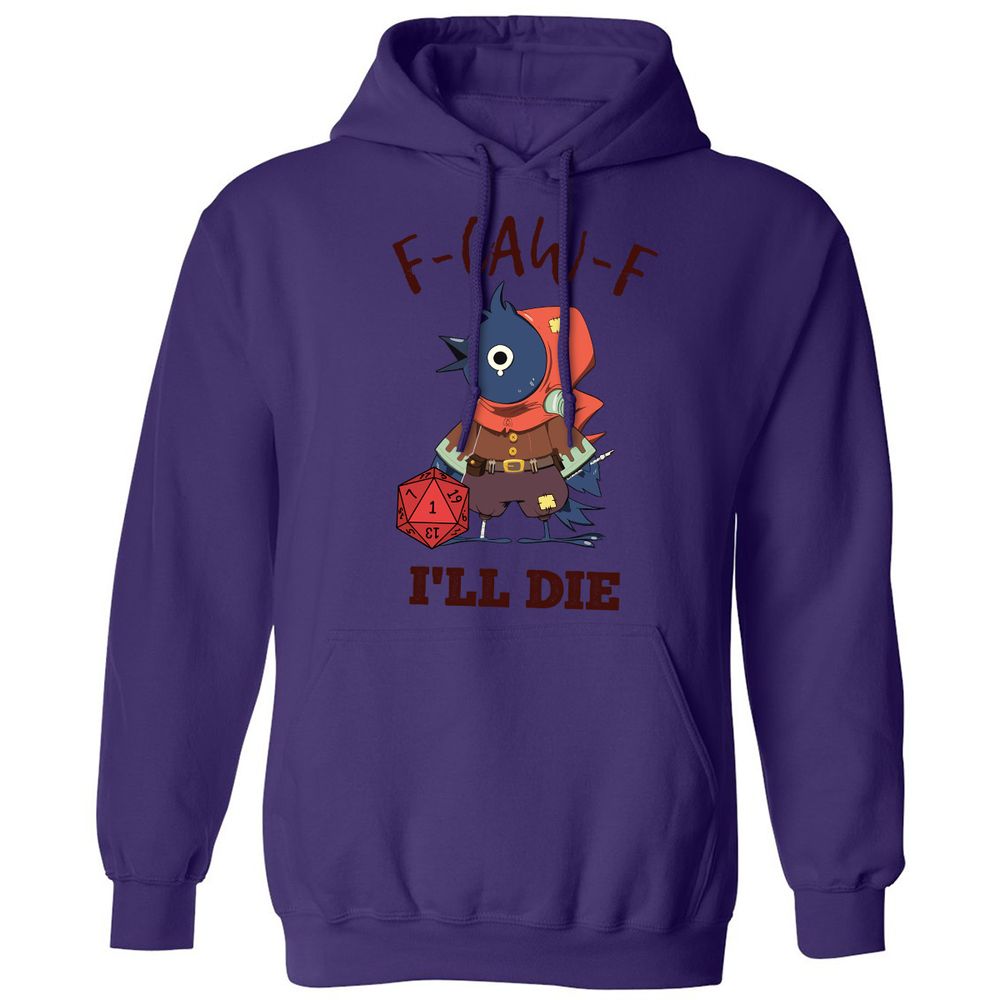 Classic Unisex Hoodie - White - Purple - 6