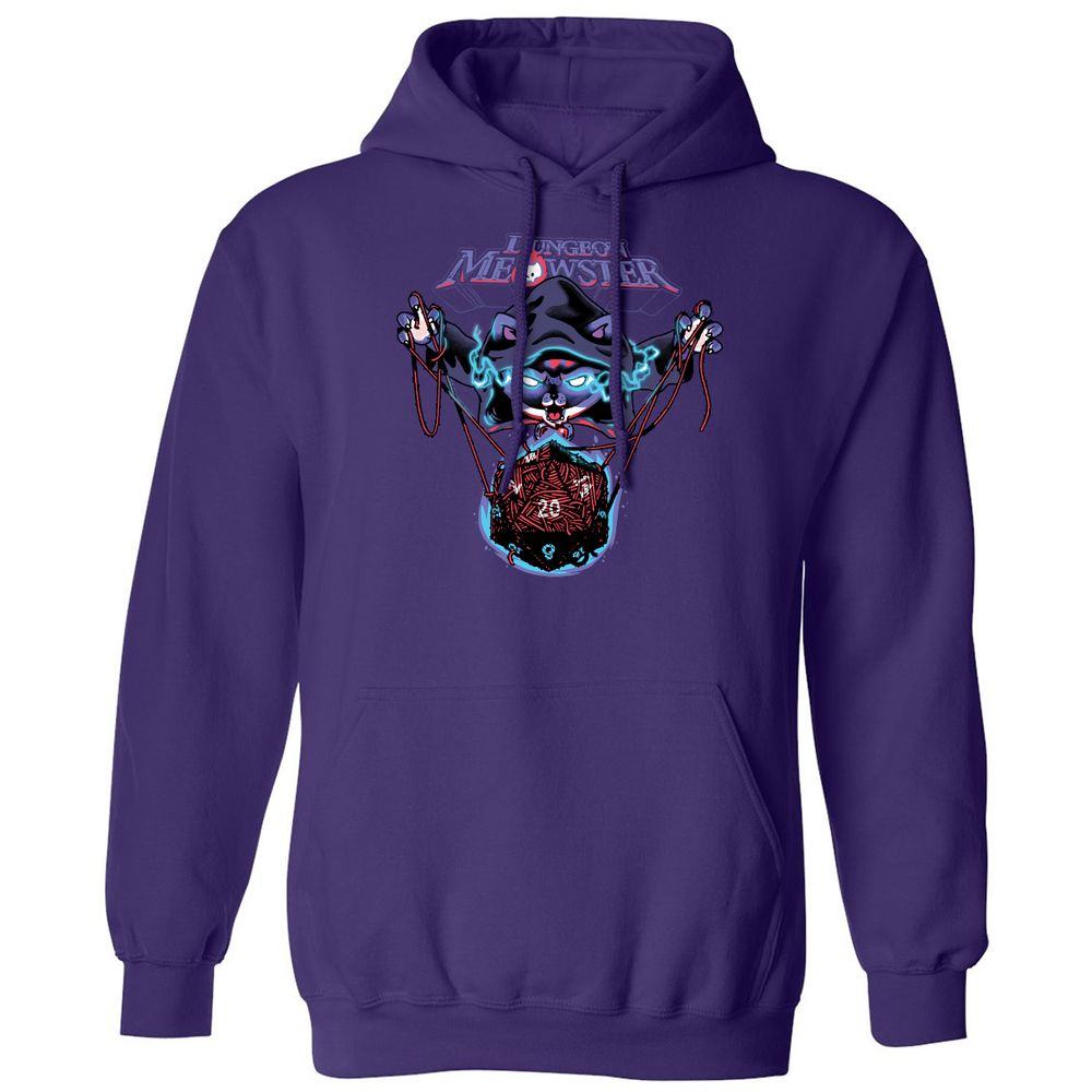 Dungeon Meowster Classic Unisex Hoodie - Purple - 6