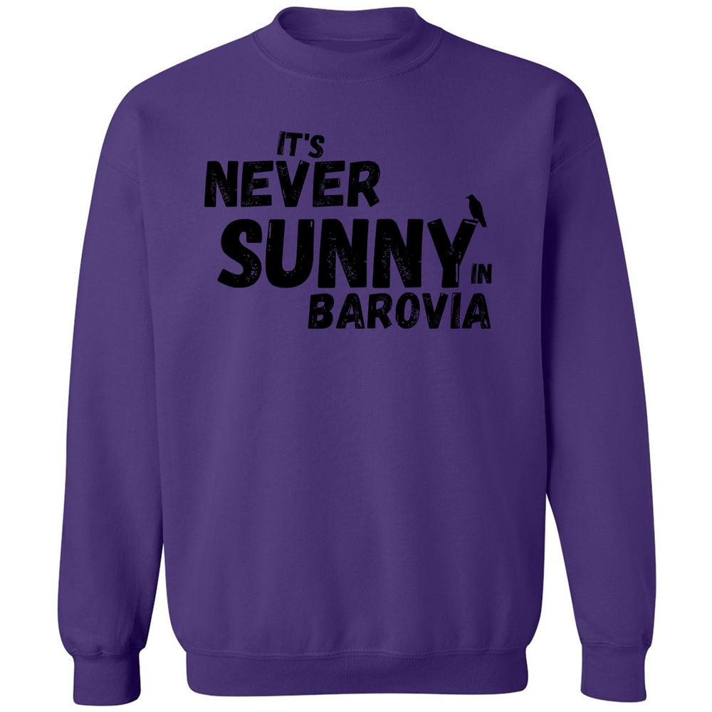It's Never Sunny In Barovia Classic Unisex Sweatshirt - Purple - 6