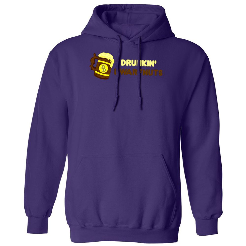 Drunkin' Dwartnuts Classic Unisex Hoodie - Purple - 6