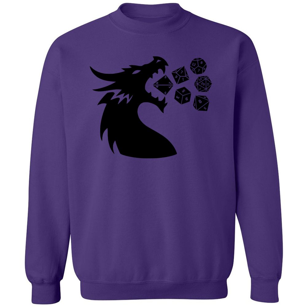 Pac And Dragon Classic Unisex Sweatshirt - Purple - 6