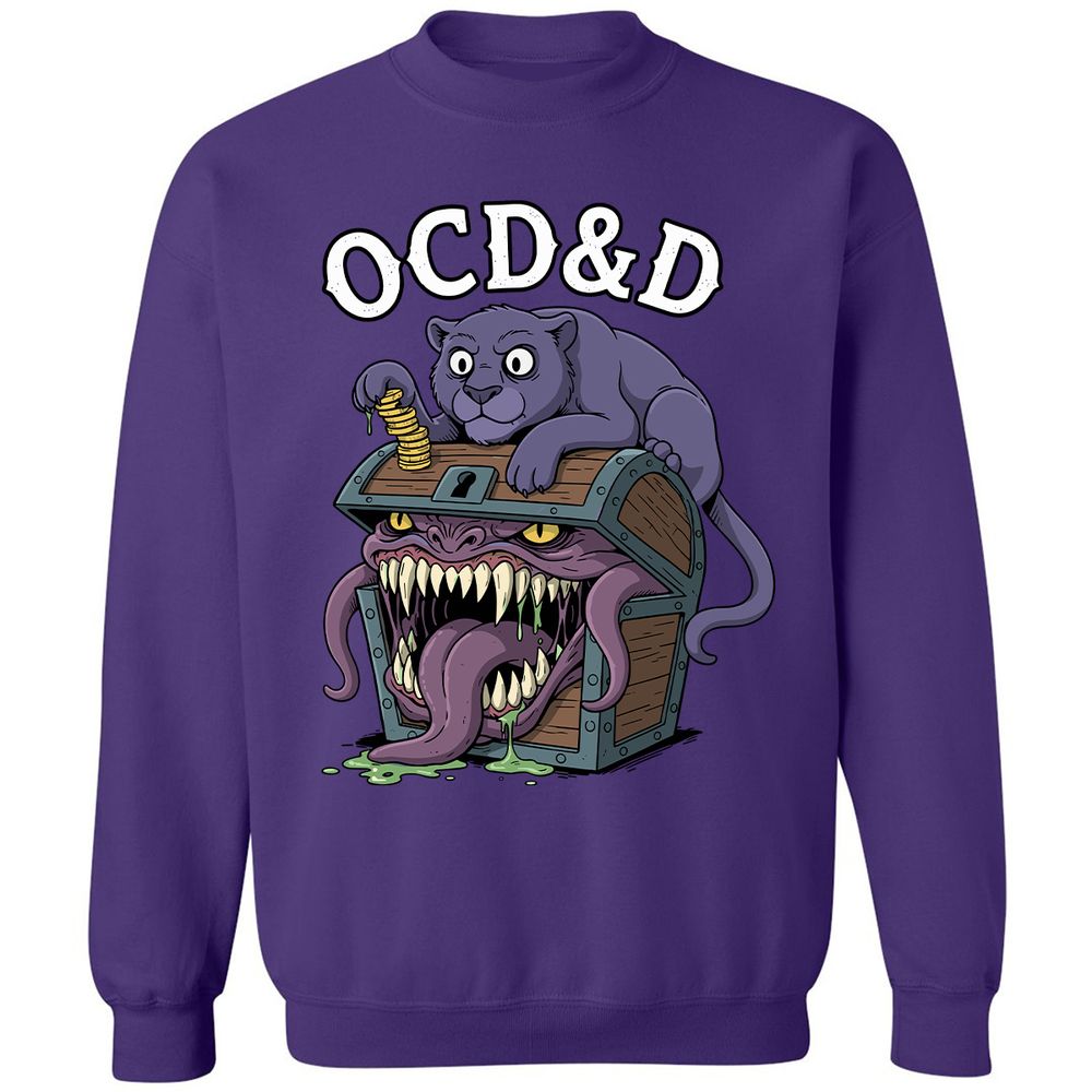 OCD&D Classic Unisex Sweatshirt - Purple - 6