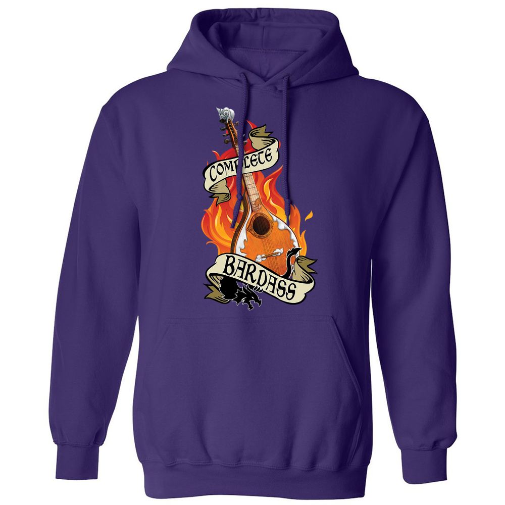 Complete Bardass Classic Unisex Hoodie - Purple - 6