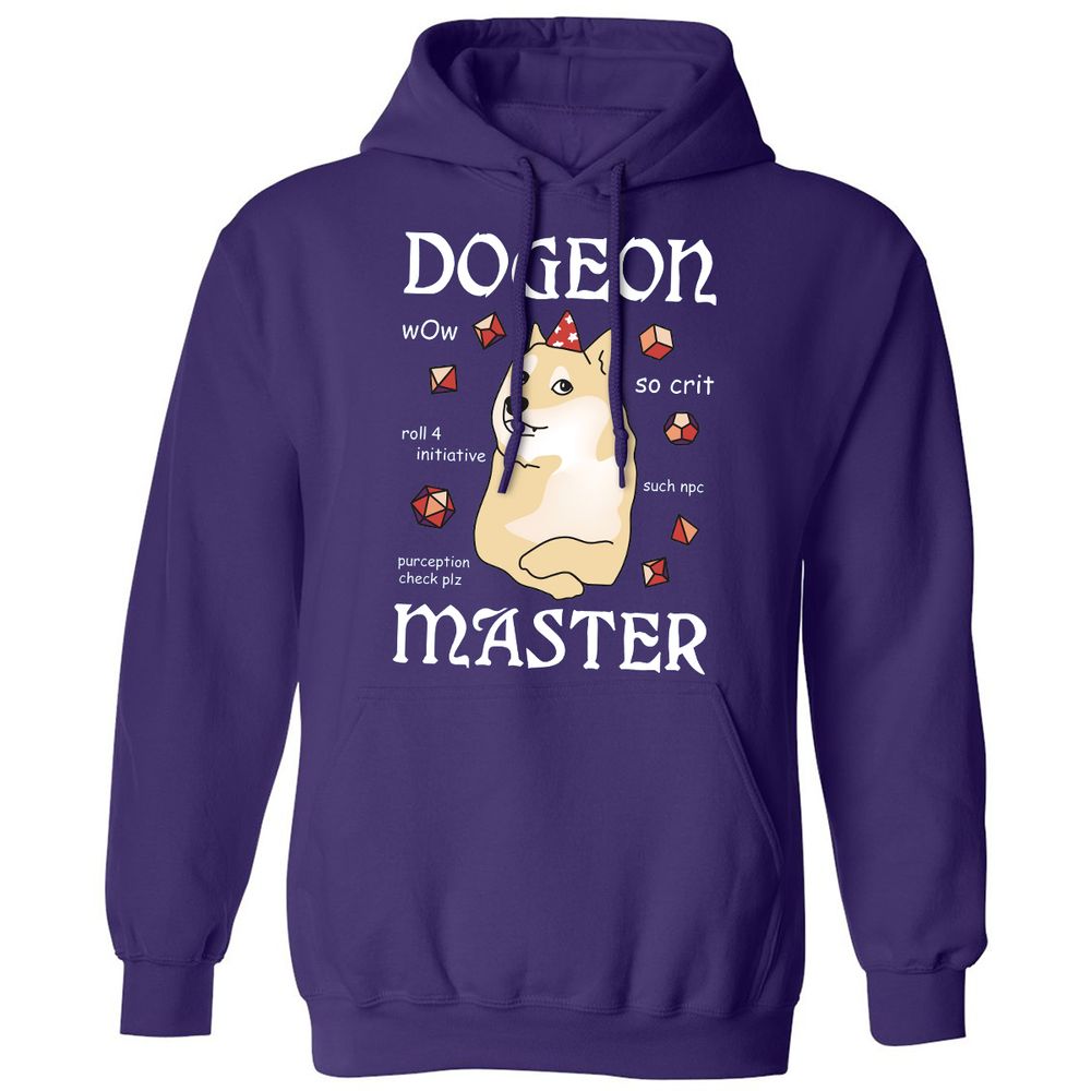Dogeon Master Classic Unisex Hoodie - Purple - 6