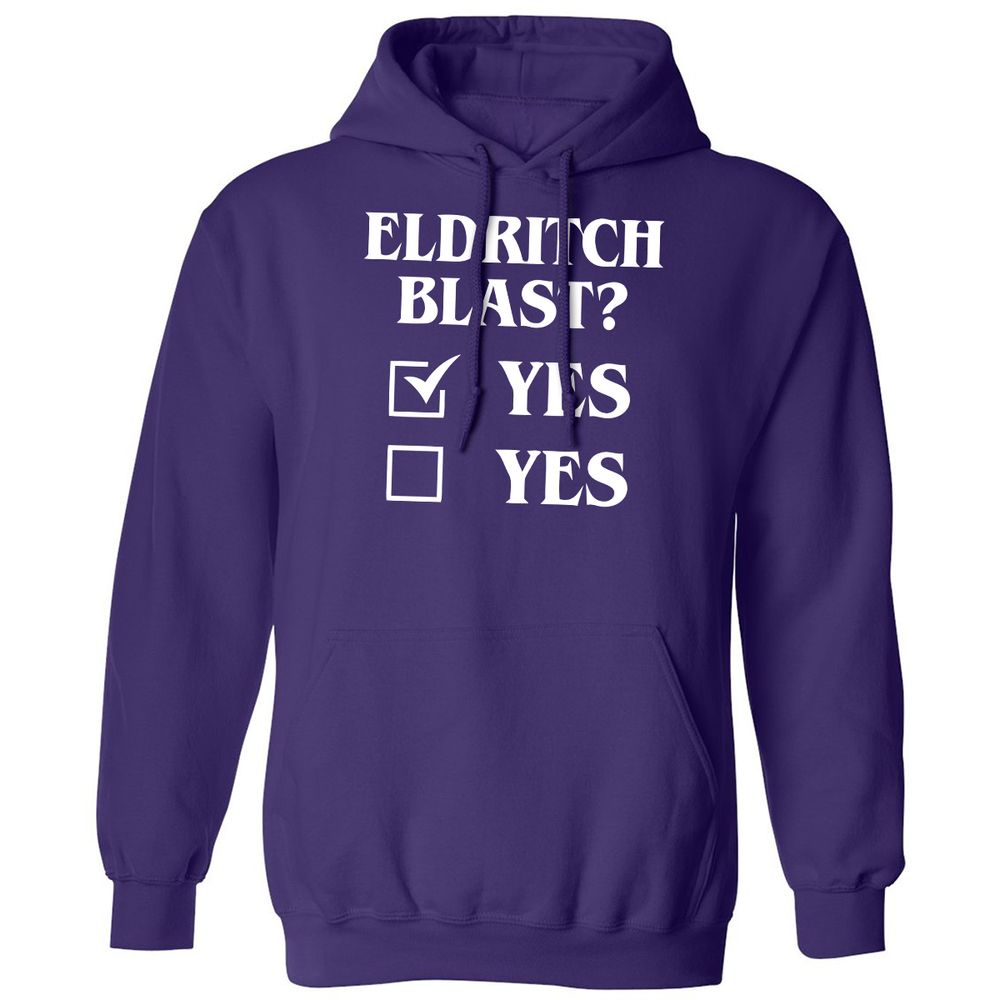 Eldritch Blast Yes Classic Unisex Hoodie - Purple - 6