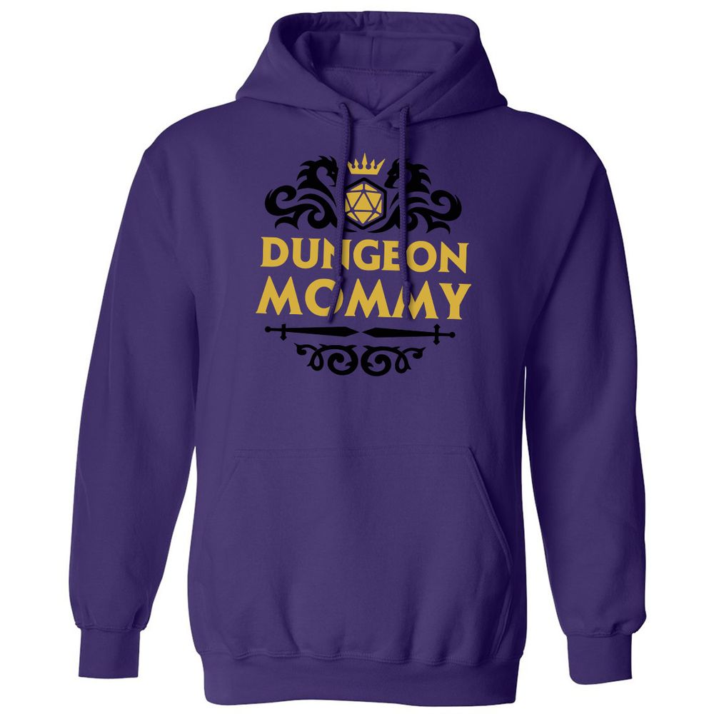 Dungeon Mommy Classic Unisex Hoodie - Purple - 6