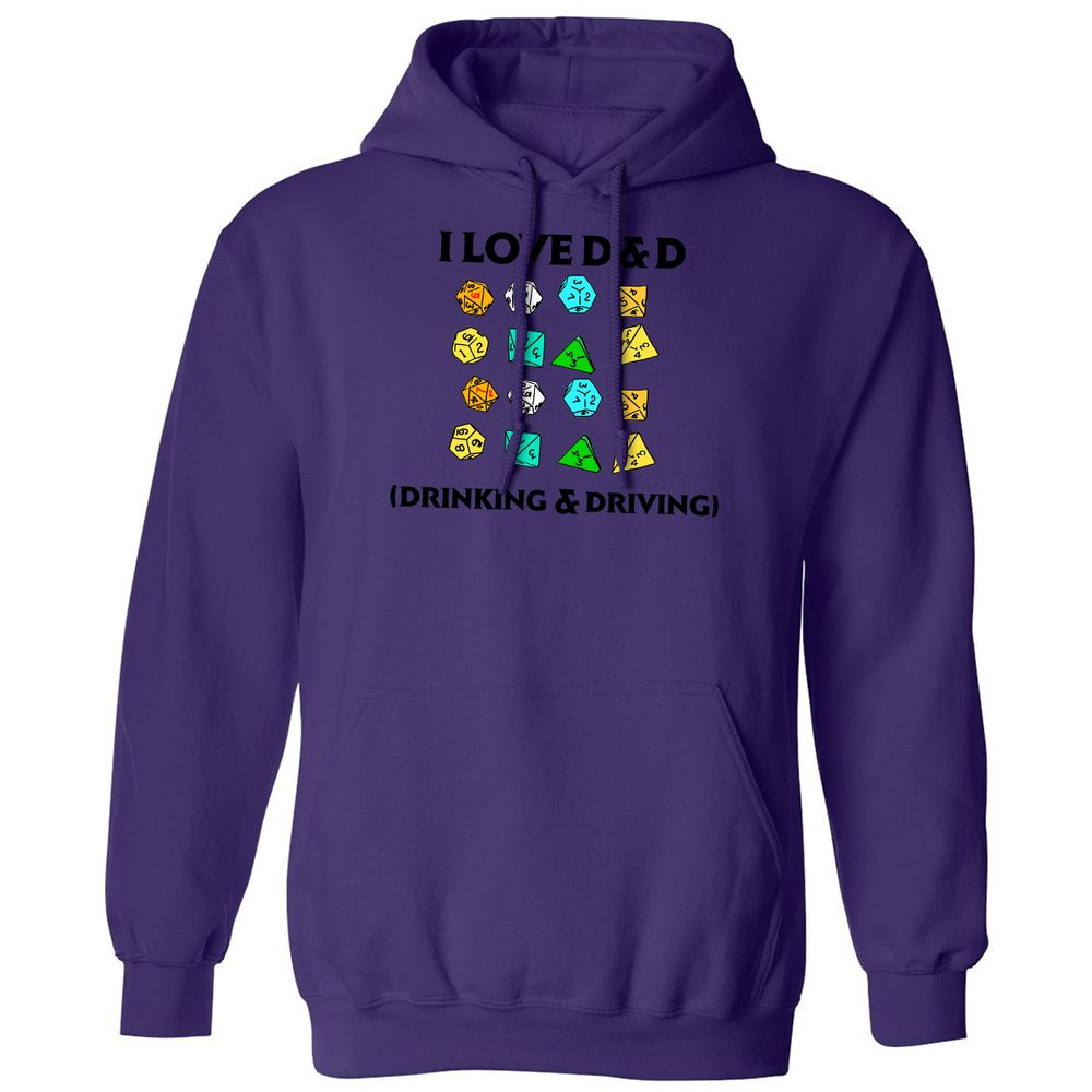 Drinking & Driving Classic Unisex Hoodie - Purple - 6
