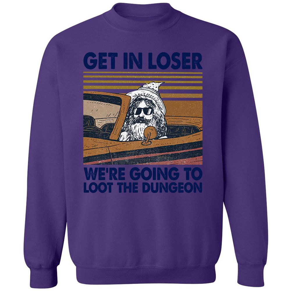 We're Going To Loot The Dragon Classic Unisex Sweatshirt - Purple - 6