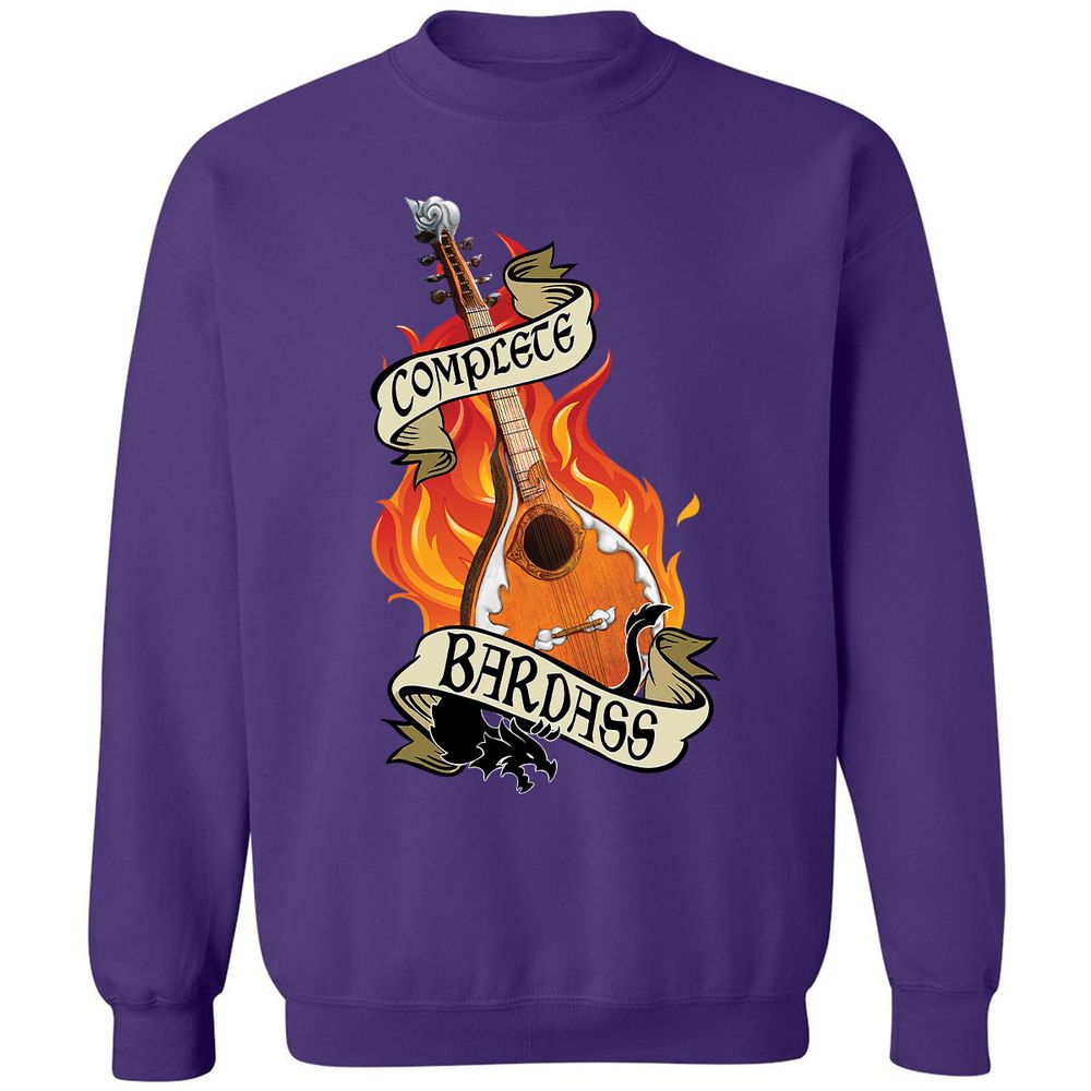 Complete Bardass Classic Unisex Sweatshirt - Purple - 6