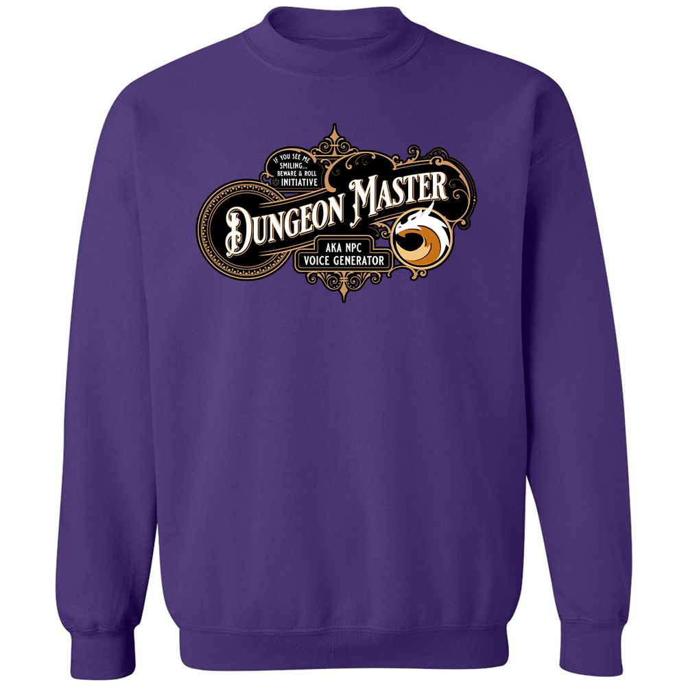 Dungeon Master Classic Unisex Sweatshirt - Purple - 6
