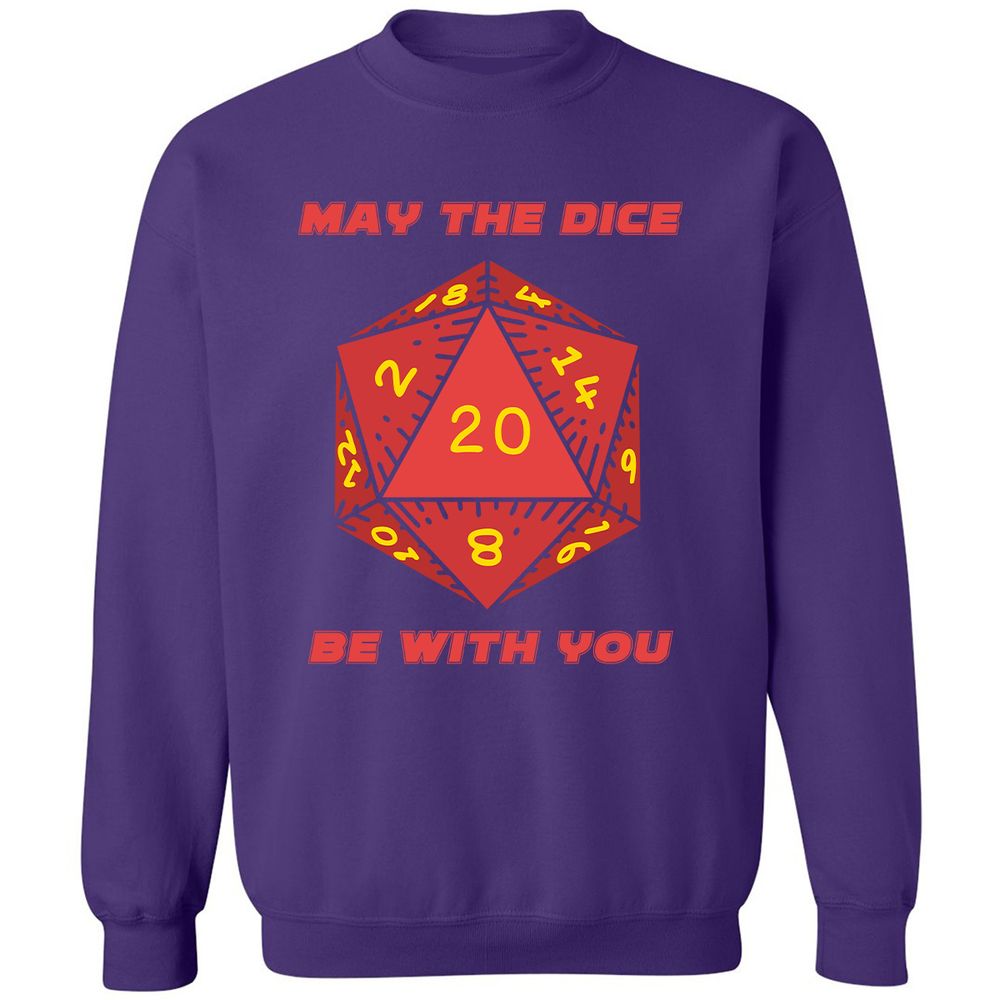 May the Dice Be With You - Purple - 6