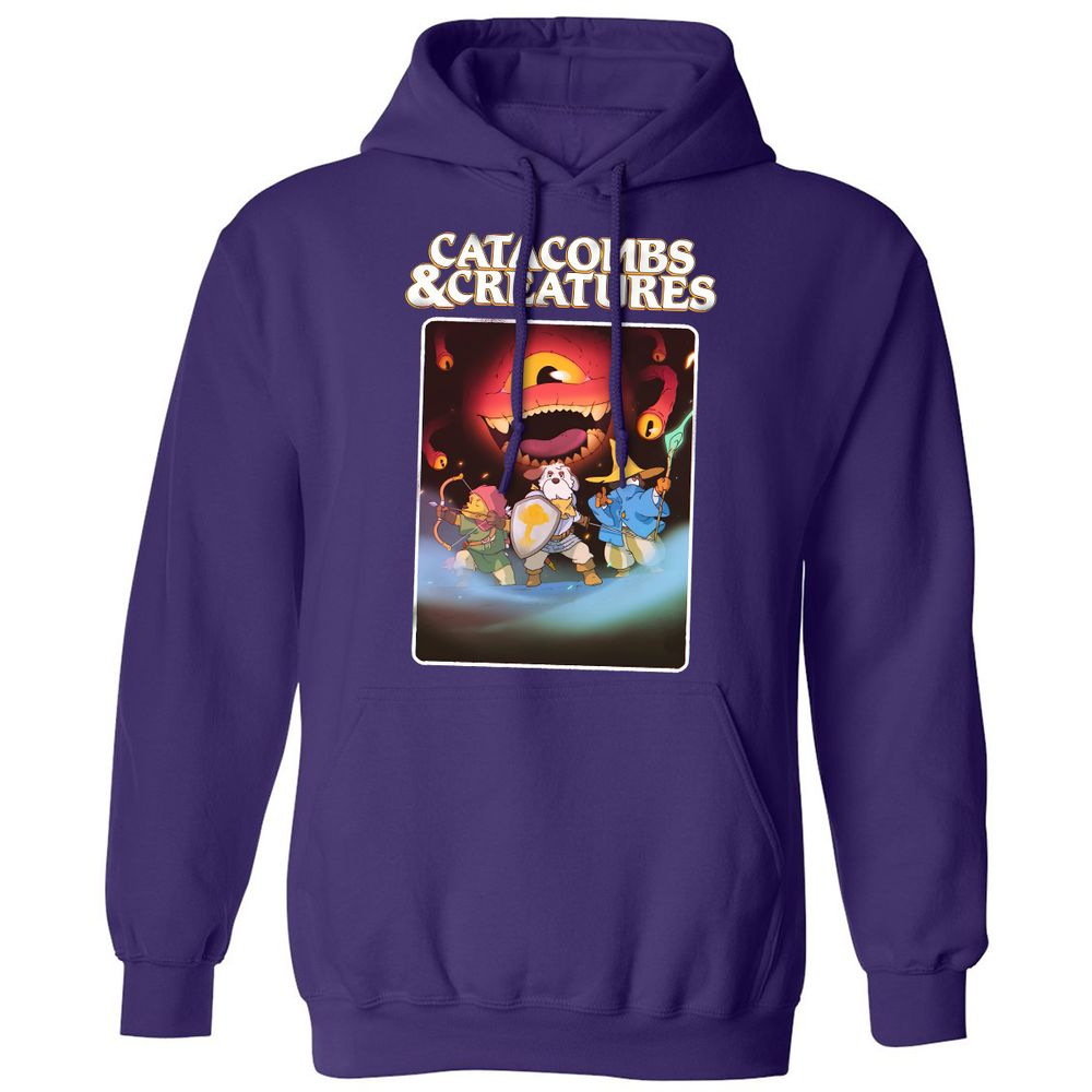 Catacombs & Creatures Classic Unisex Hoodie - Purple - 6