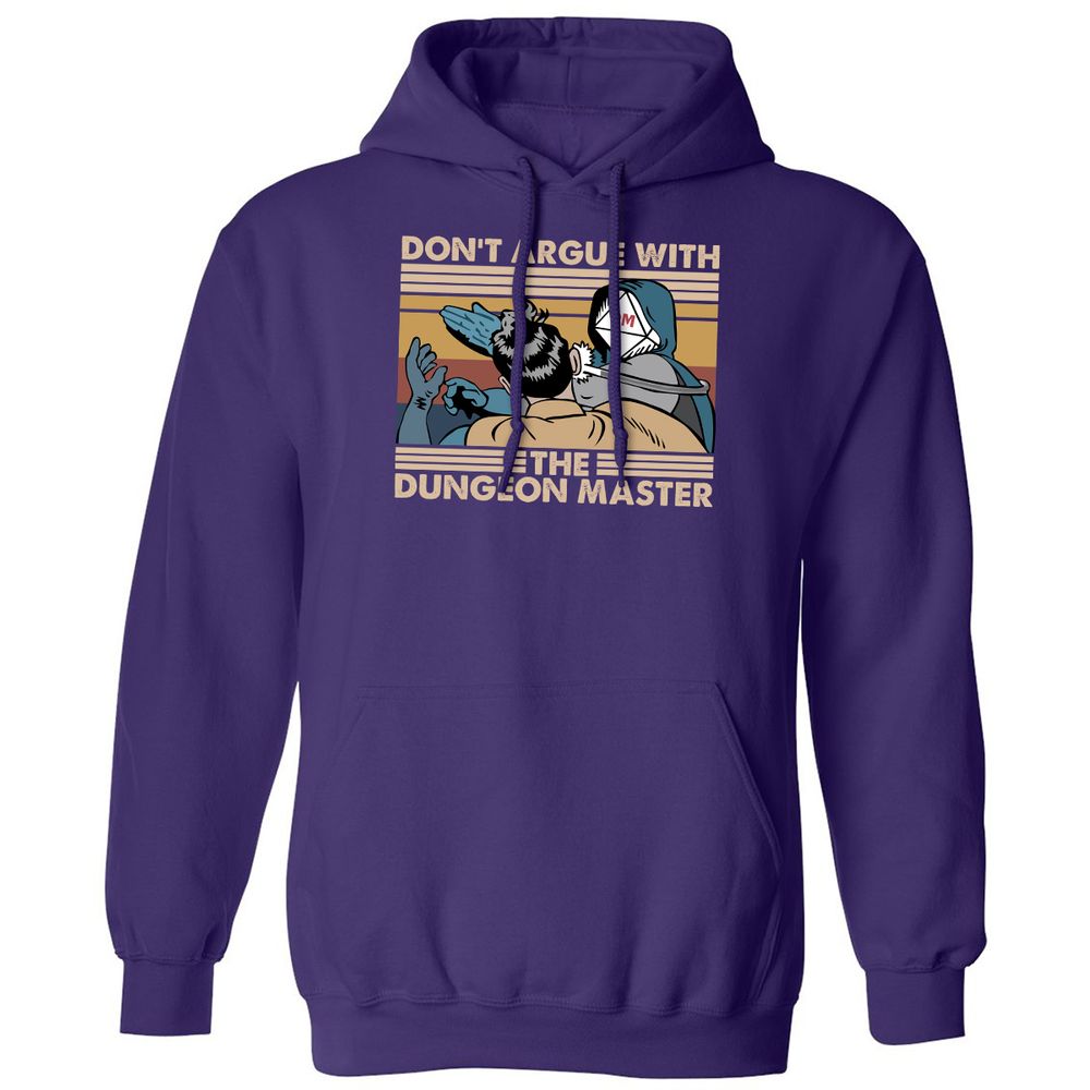 Don't Argue With The DM Classic Unisex Hoodie - Purple - 6