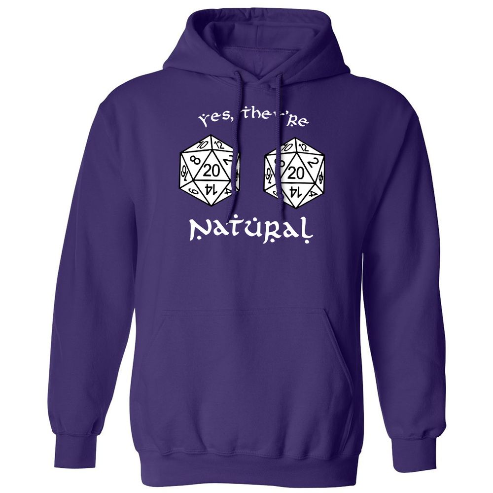 They Are Natural Classic Unisex Hoodie - Purple - 6