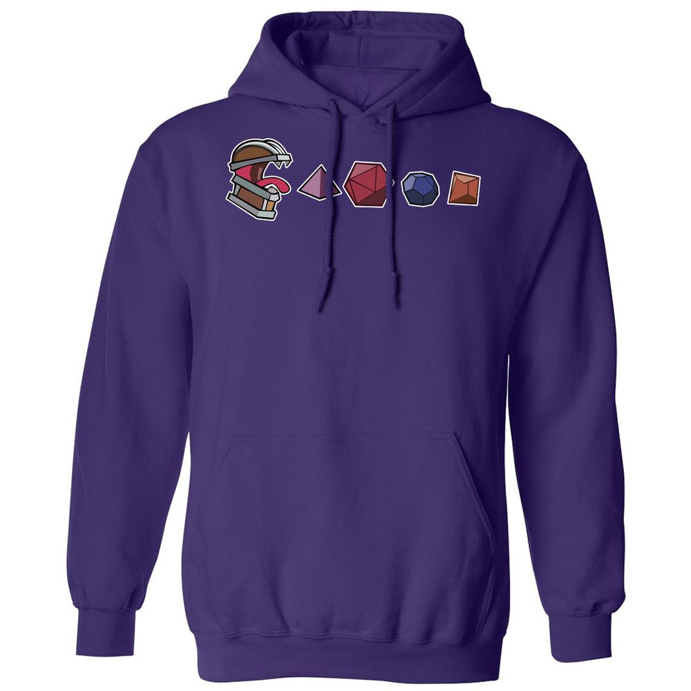 Mimic And Dices Classic Unisex Hoodie - Purple - 6