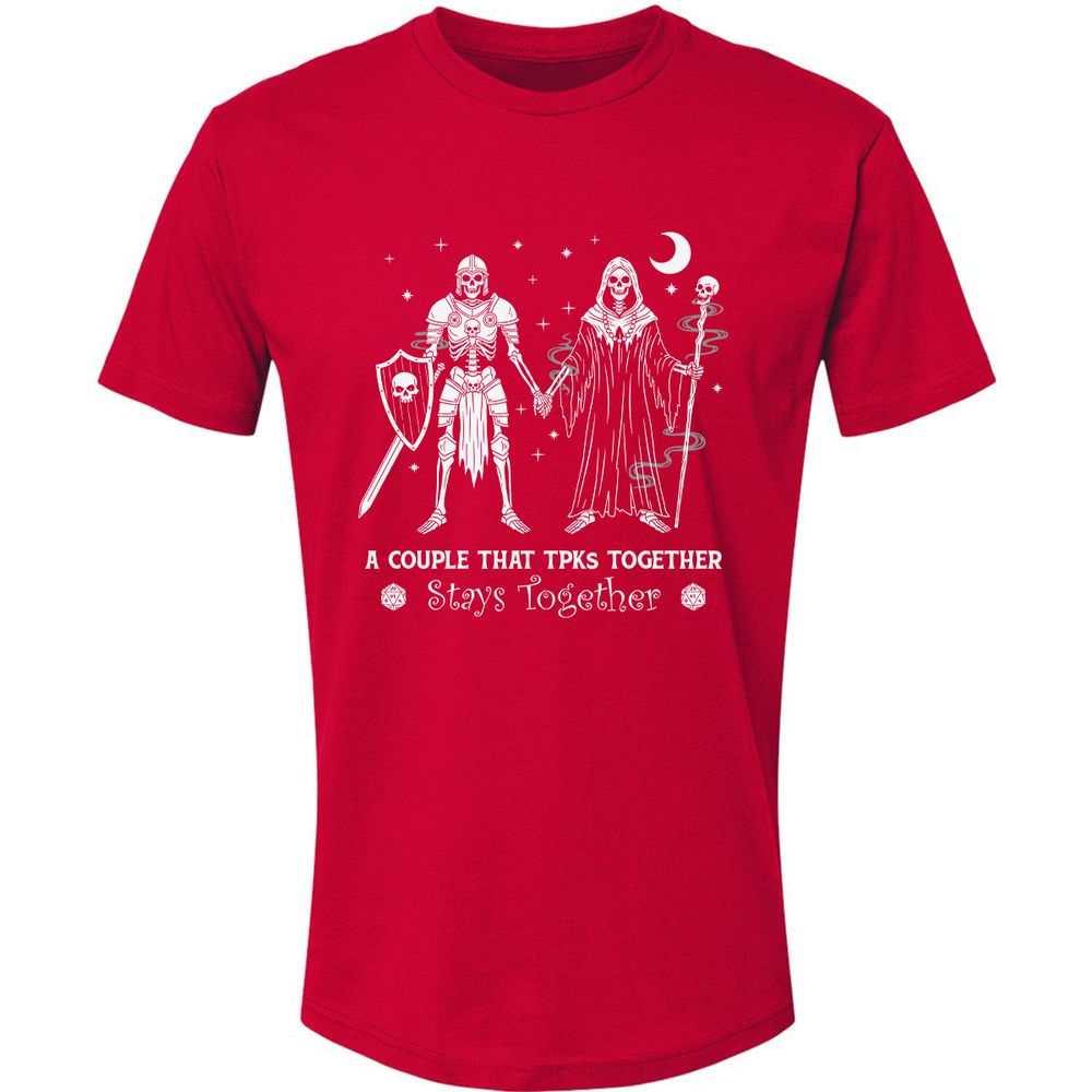 TPK Love – Skeleton Couple - Red - 6