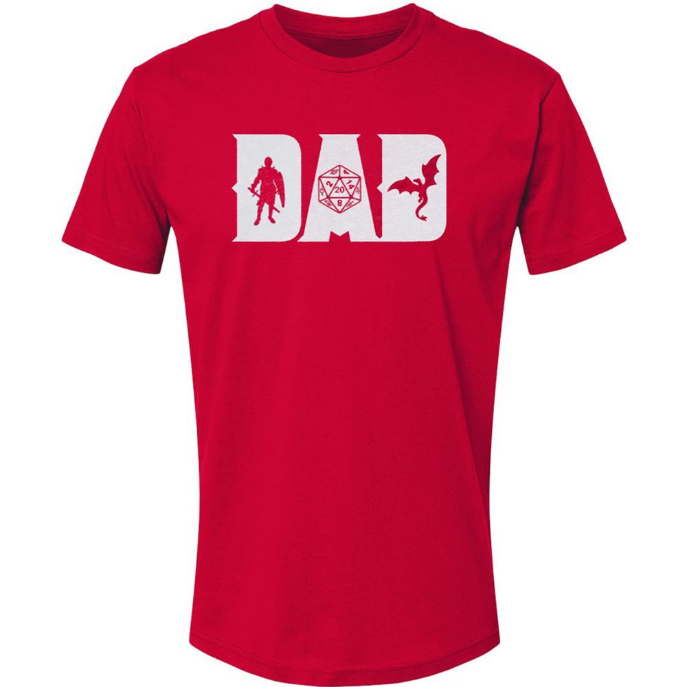Dad Fathers Day Premium Unisex T-Shirt - Red - 6
