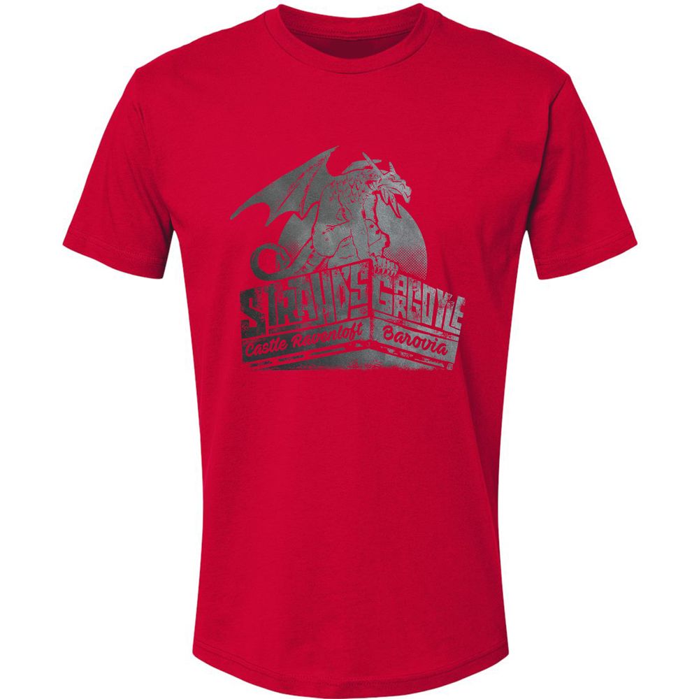 Strahd’s Gargoyle Premium Unisex T-Shirt - Red - 6